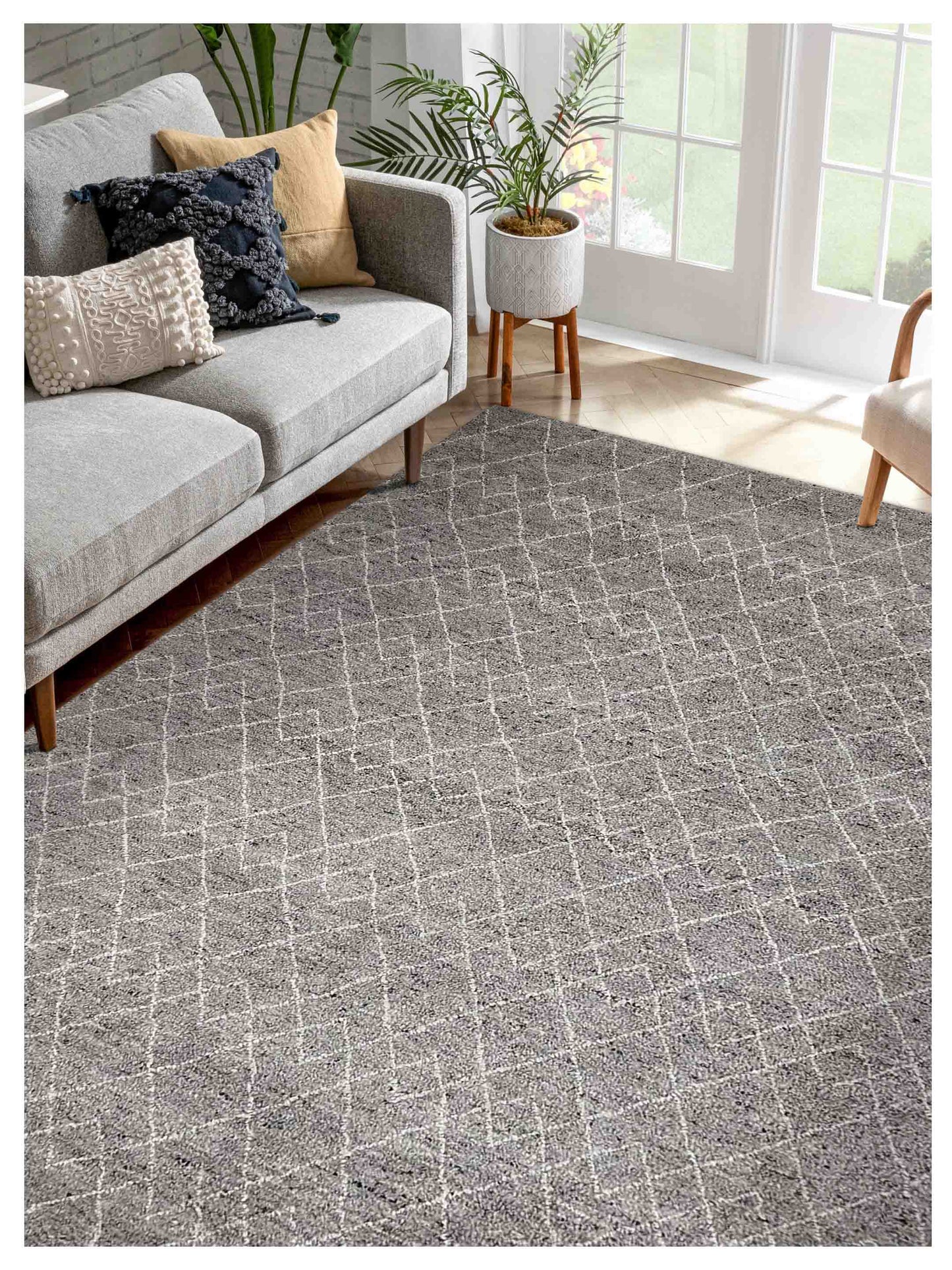 Artisan Marion Fog Natural Transitional Knotted Rug