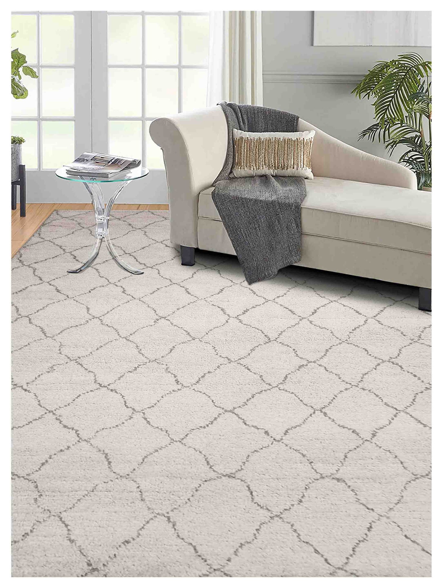 Artisan Marion Ivory Transitional Knotted Rug - Rugs - Artisan - Atlanta Designer Rugs