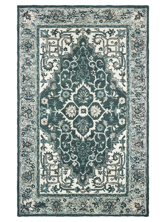 Oriental Weavers ZAHRA 75506 Grey Traditional Tufted Rug