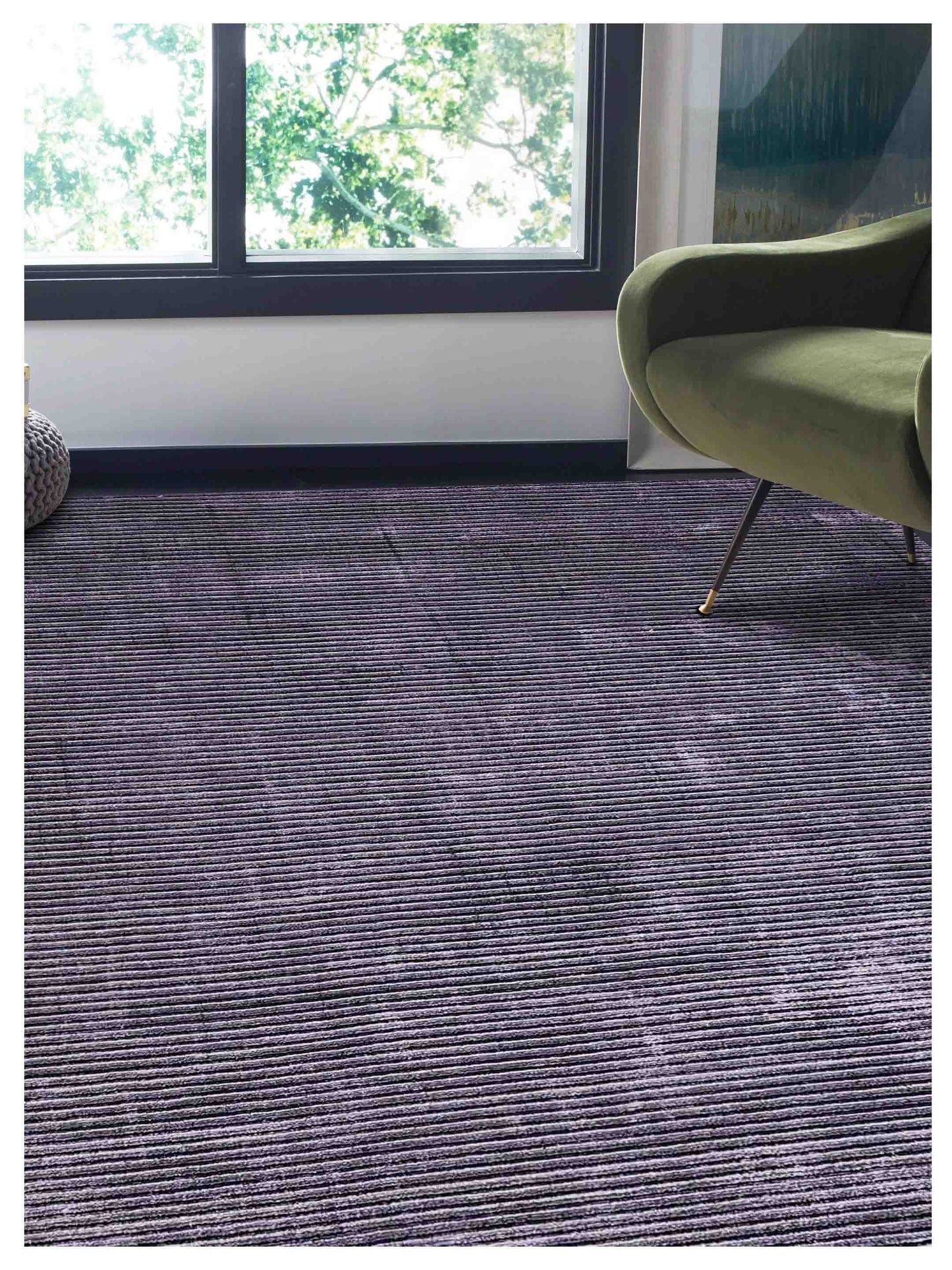 Artisan Tessa Plum Transitional Loom Rug