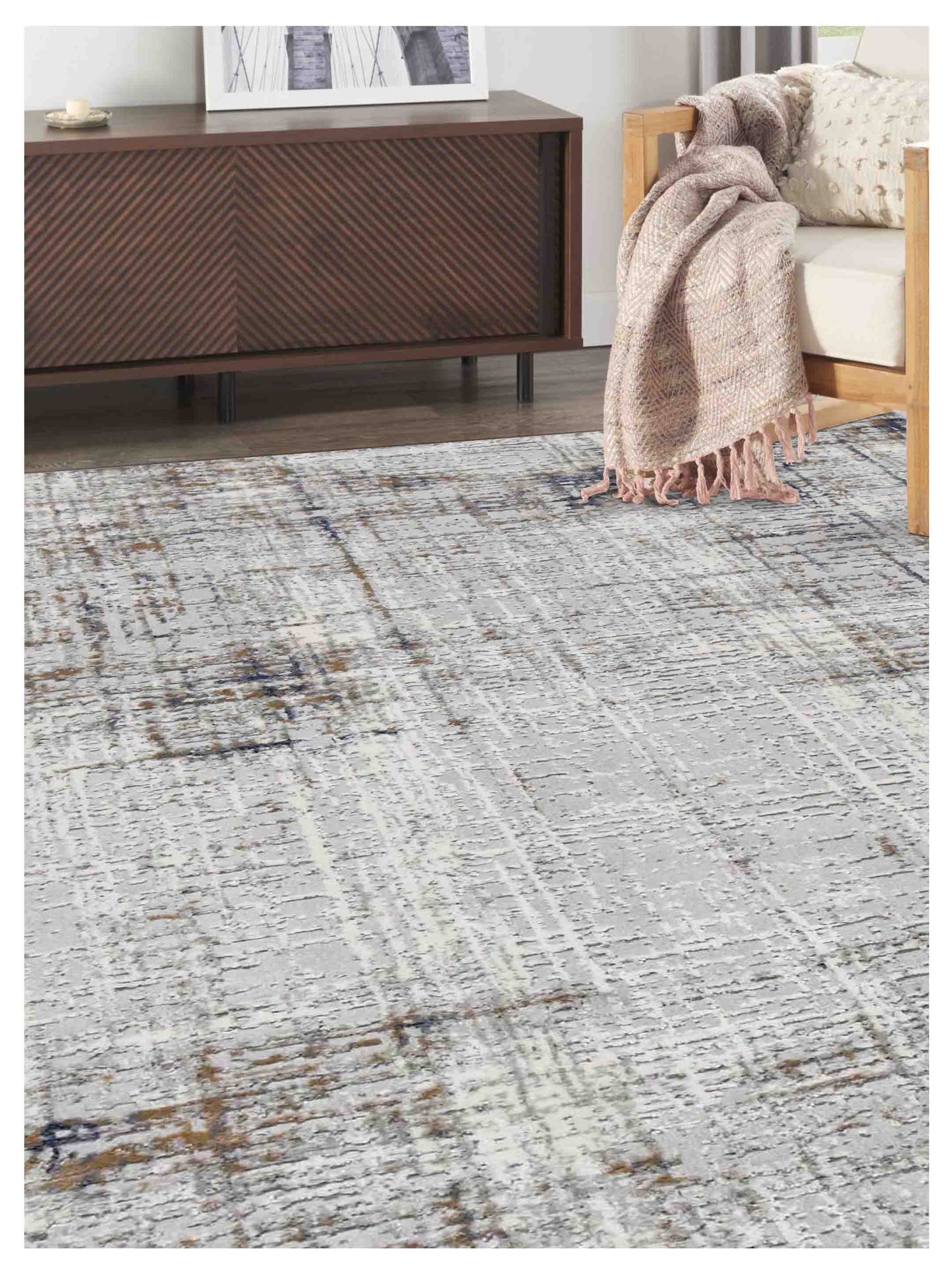 Limited Salisbury SAC - 454 GRAY GOLD Transitional Machinemade Rug - Rugs - Limited - Atlanta Designer Rugs