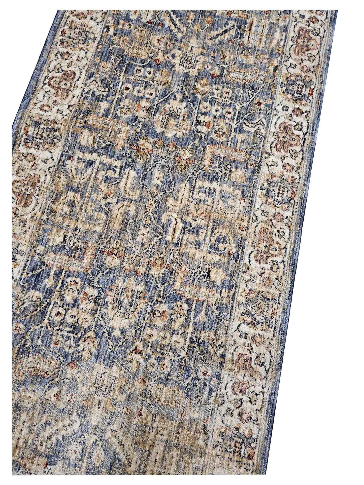 Artisan Stana Lt.Blue Ivory Traditional Machinemade Rug