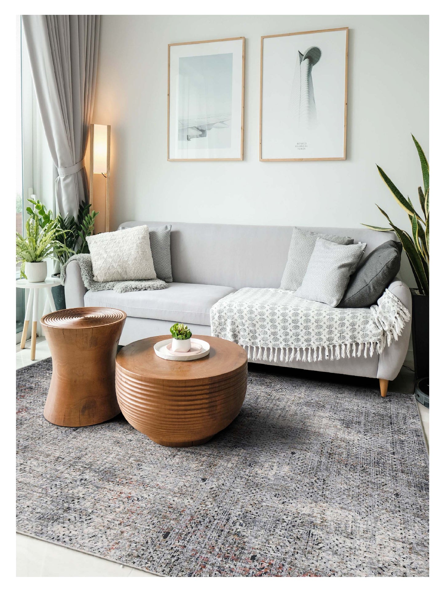 Limited Westonia WES-904 GRAY Transitional Machinemade Rug