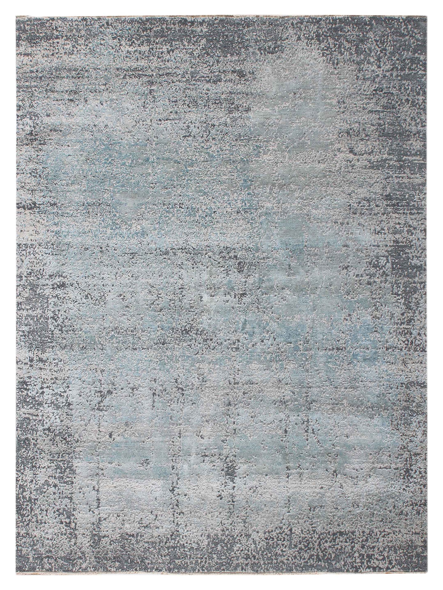 Limited Zelma WI-493 Blue Transitional Knotted Rug
