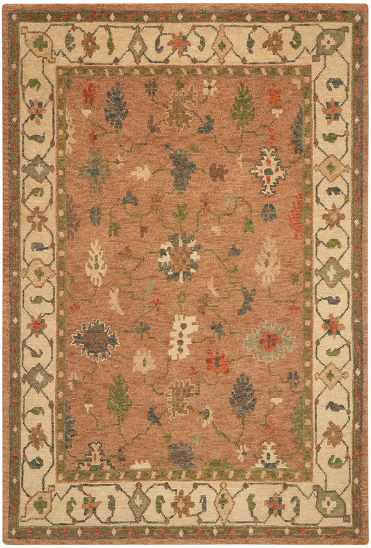 Nourison Home Tahoe TA05 Copper  Traditional Knotted Rug