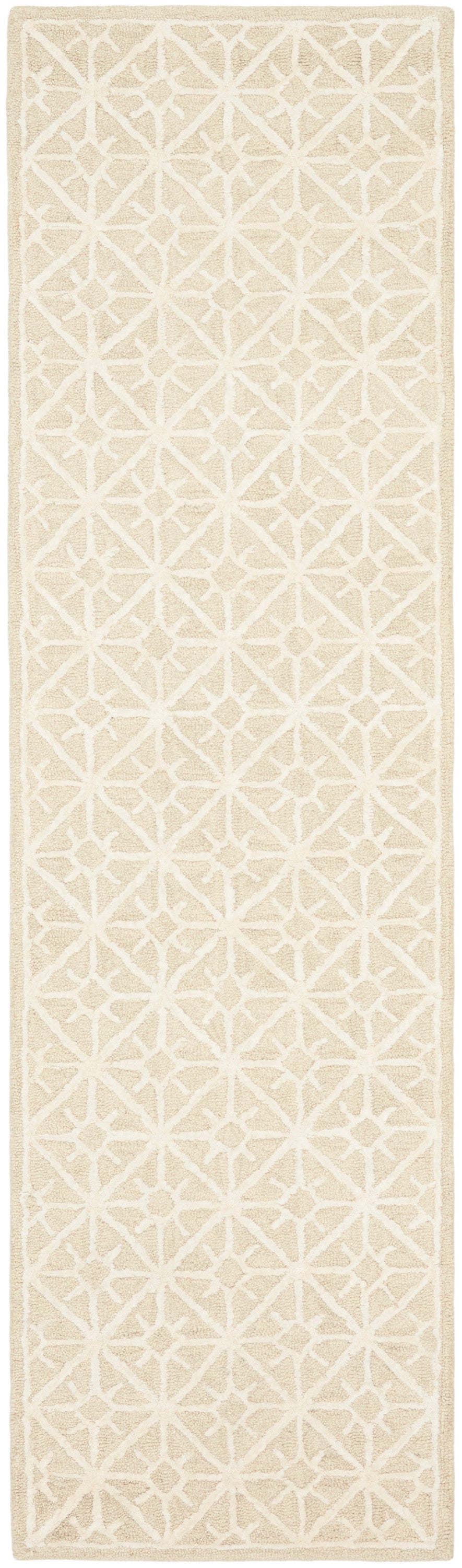 Nicole Curtis Series 2 SR201 Ivory  Contemporary Tufted Rug