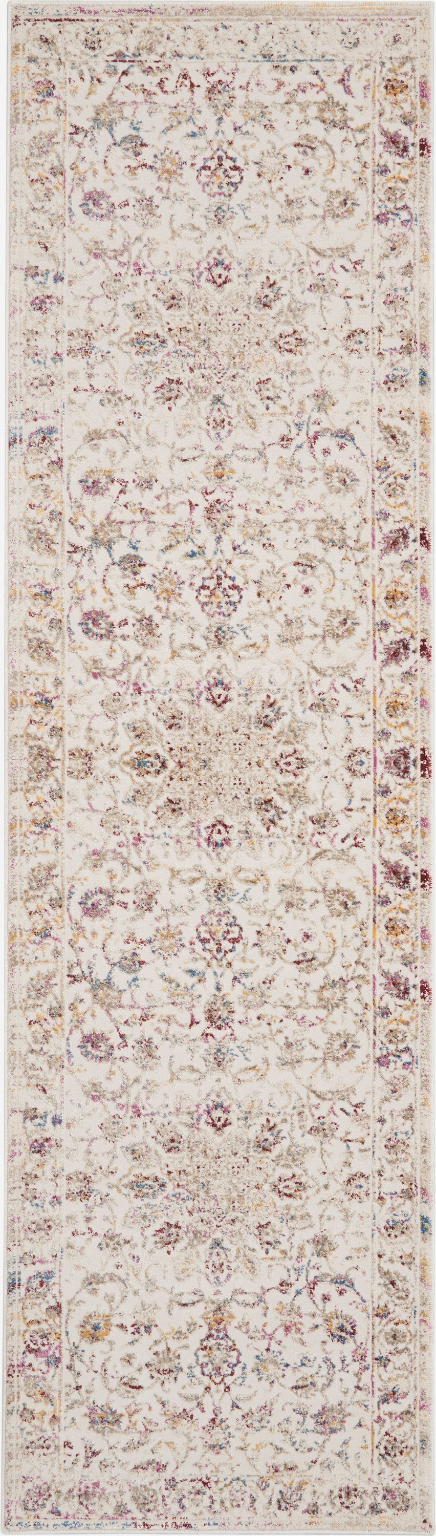 Nourison Home Melody MEL02 Ivory Multi Traditional Machinemade Rug