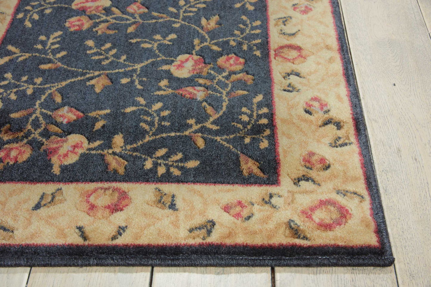 Nourison Home Somerset ST05 Navy  Transitional Machinemade Rug