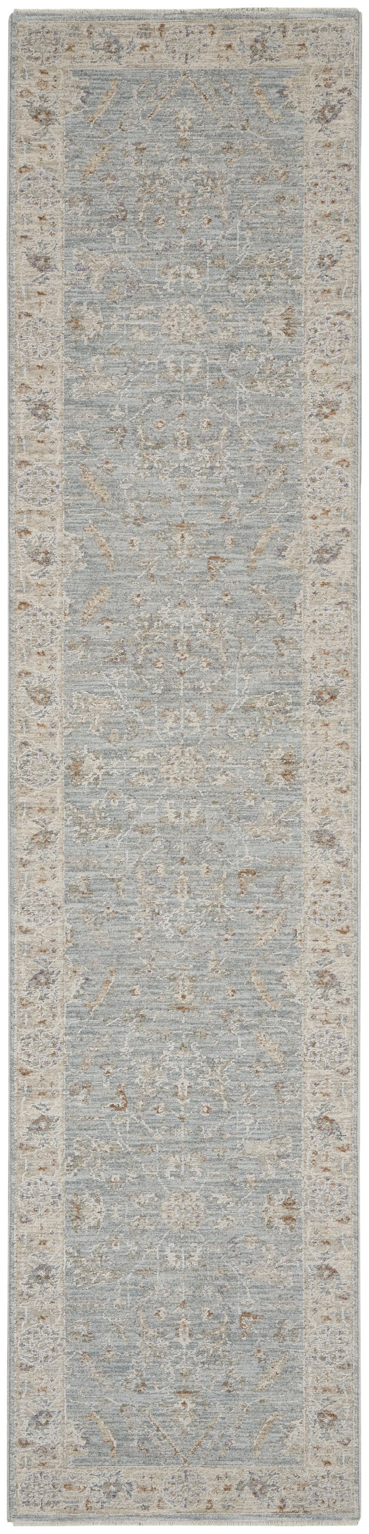 Nourison Home Infinite IFT05 Blue Traditional Machinemade Rug