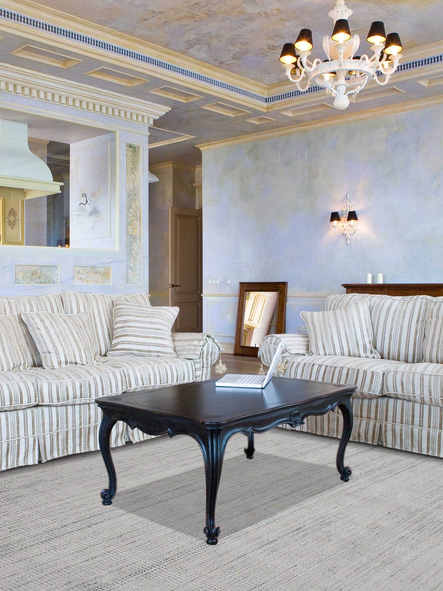 Artisan Liv Ivory Transitional Loom Rug - Rugs - Artisan - Atlanta Designer Rugs