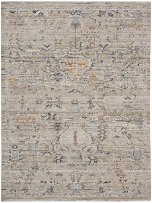 Nourison Home Lynx LNX02 Ivory Taupe  Transitional Machinemade Rug