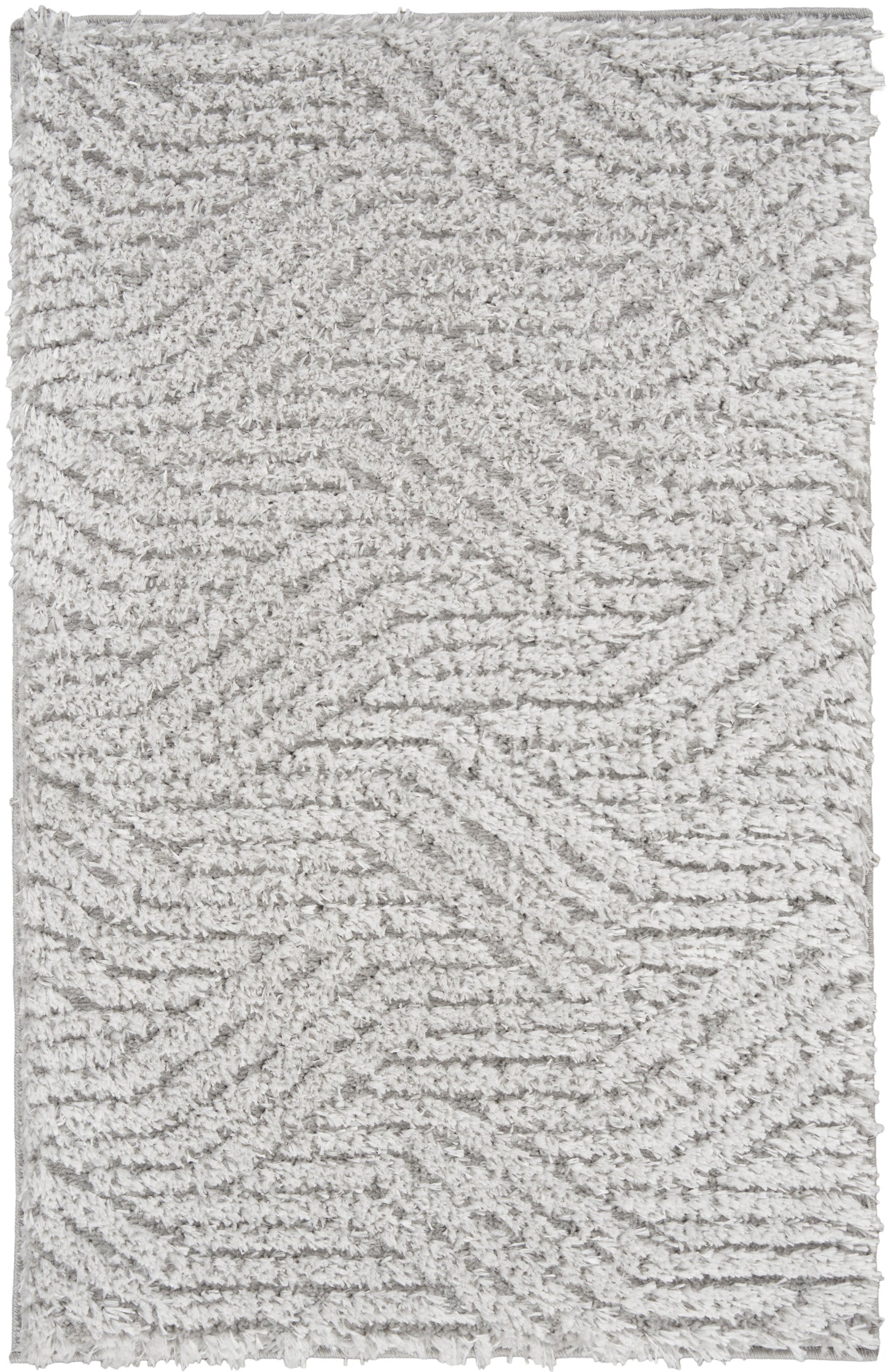 Calvin Klein Surfaces SFC01 Silver Grey Contemporary Machinemade Rug