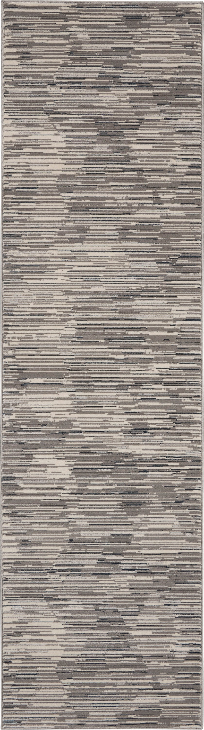 Michael Amini MA90 Uptown UPT01 Grey Ivory Contemporary Machinemade Rug