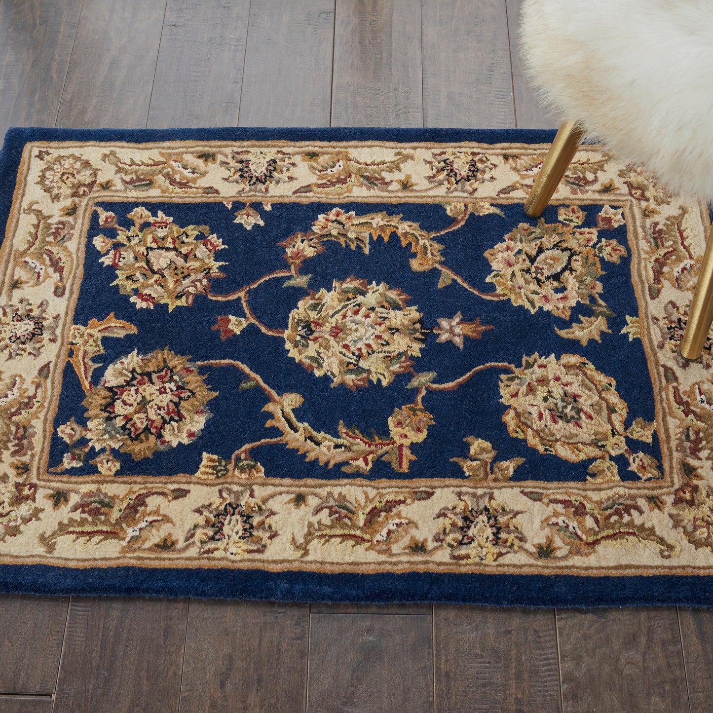 Nourison Home Nourison 2000 2022 Navy  Traditional Tufted Rug