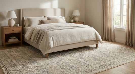 Best rugs for under a king bed