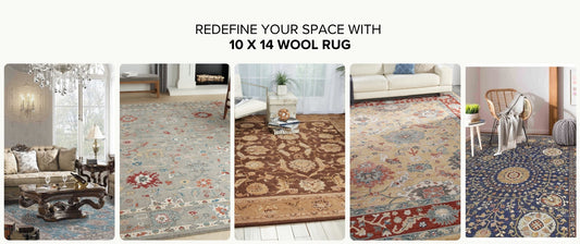 Redefine Your Space with a Wool Rug 10 x 14