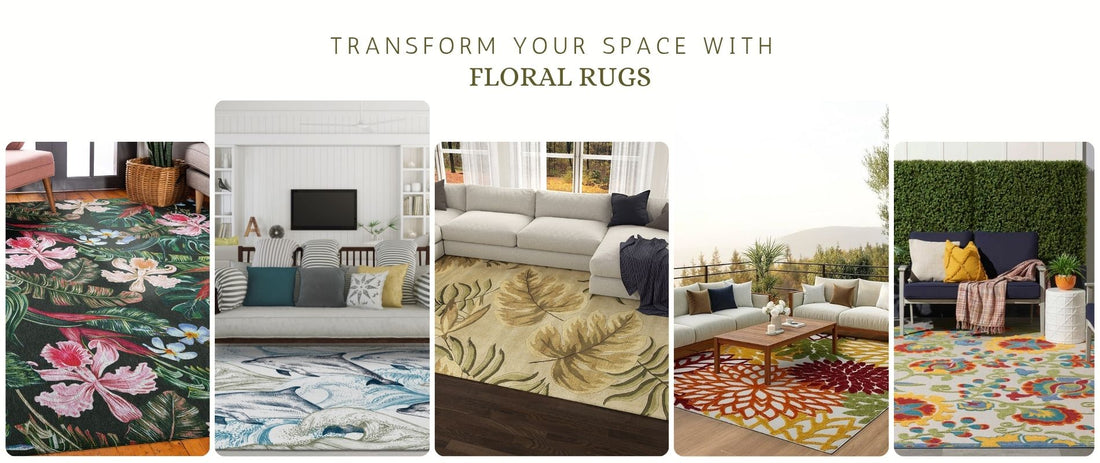 Transform Your Space with Floral Rugs