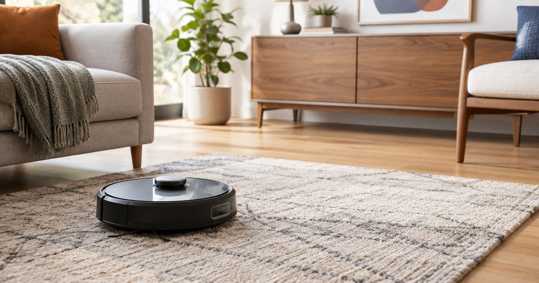 How to choose a rug that works with a robot vacuum