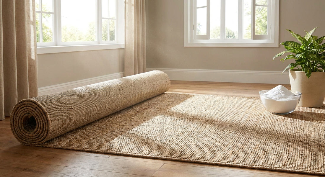 How to get rid of new rug smell fast