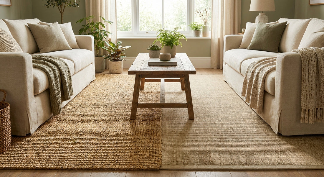 How to choose between jute and sisal rugs