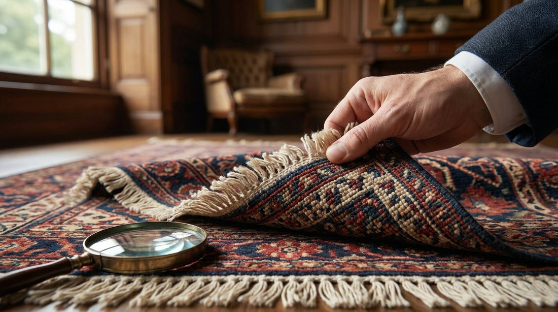 How to identify a quality hand knotted rug