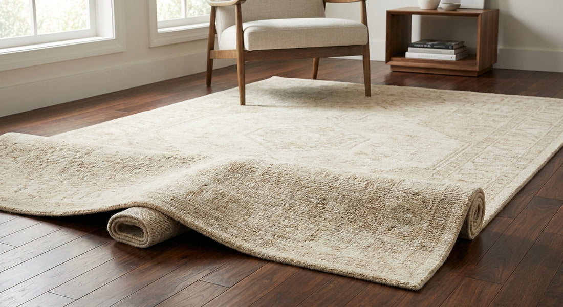 How to pick a rug for a dark hardwood floor