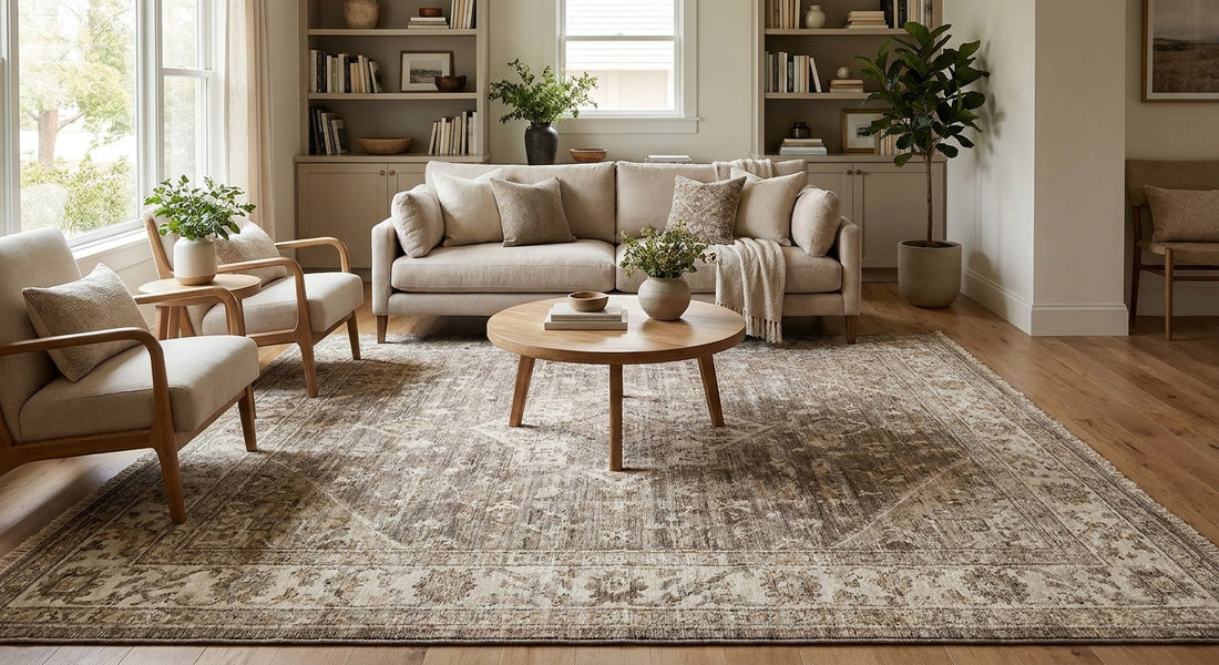 Best 10x12 rugs for a nearly square living room