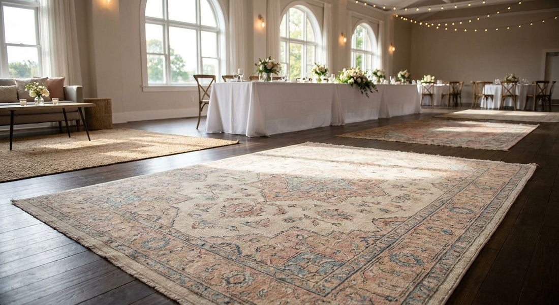 Best rugs for a wedding or event venue