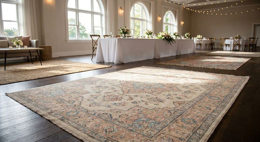 Best rugs for a wedding or event venue