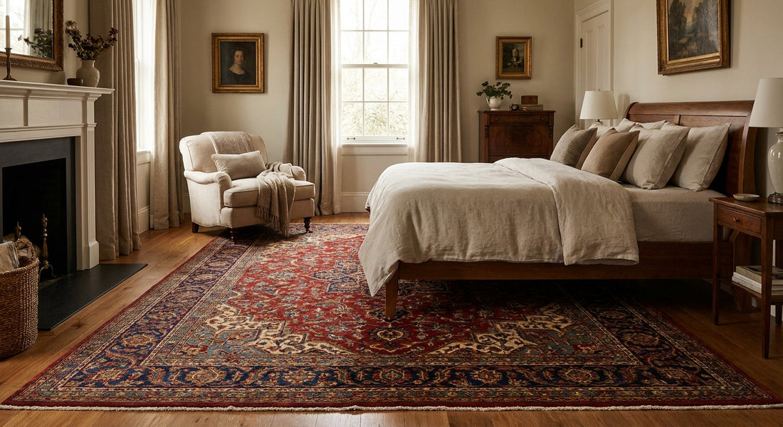 Traditional area rugs for master bedrooms