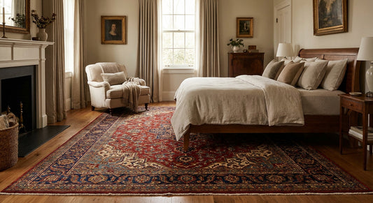 Traditional area rugs for master bedrooms