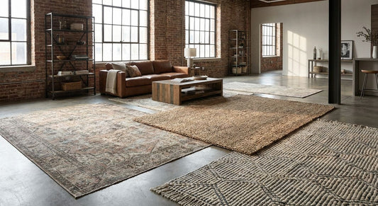 Best rugs for an industrial-style brick loft