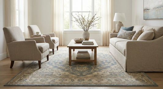 Rugs for transitional style home decor