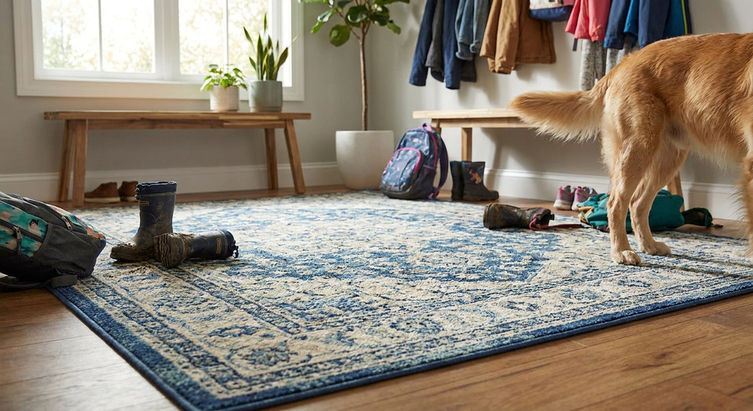 Best washable rugs for a busy family entryway