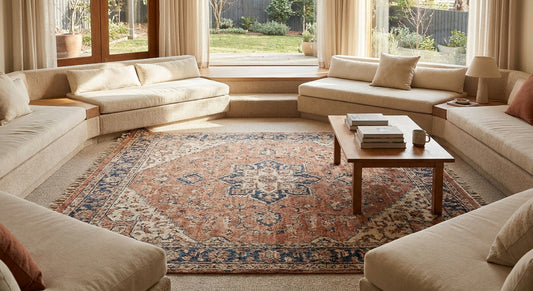Best rugs for a sunken living room pit