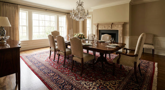 Traditional rugs for formal dining rooms