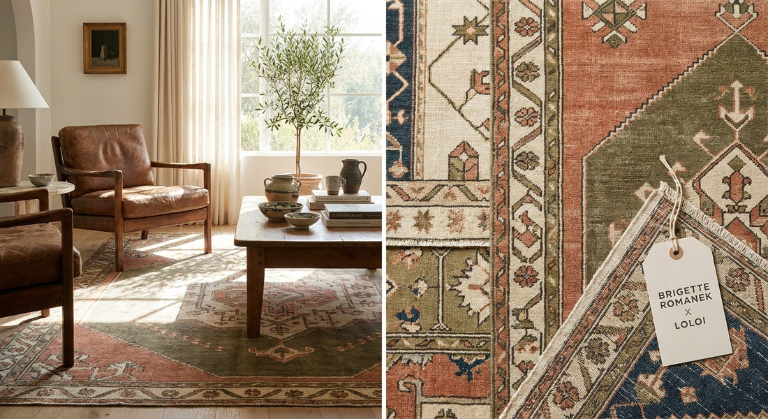 Brigette Romanek x Loloi rugs buying guide