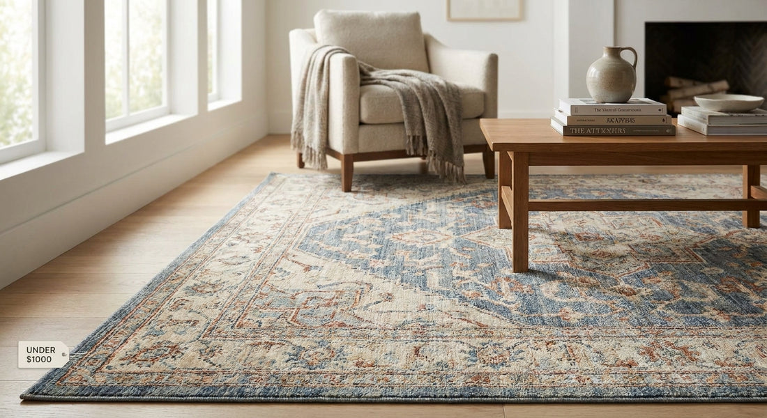 Best designer rugs under $1,000 for a room refresh