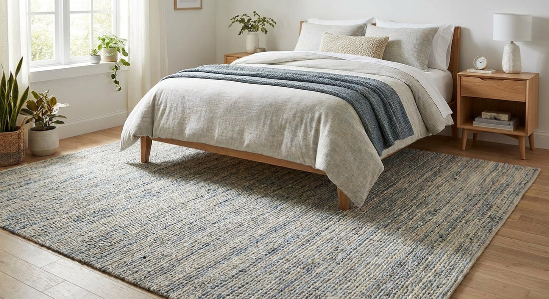 Best 7x7 rugs for a small square bedroom