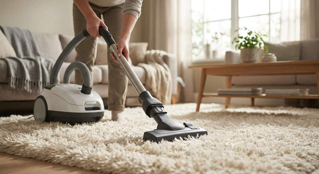 How to vacuum a shag rug without damaging it