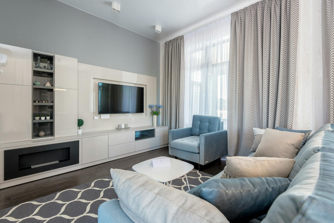 Contemporary living room featuring stylish furniture and elegant decor.