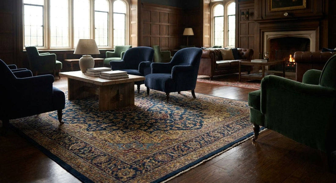 Best rugs for a private members club lounge