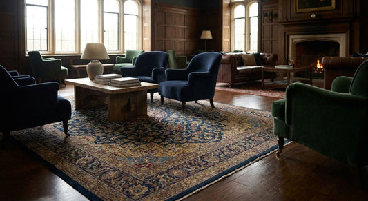 Best rugs for a private members club lounge