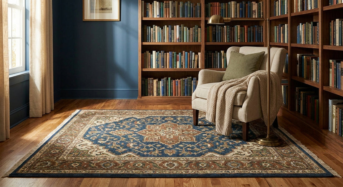 Best rugs for a home library or reading room