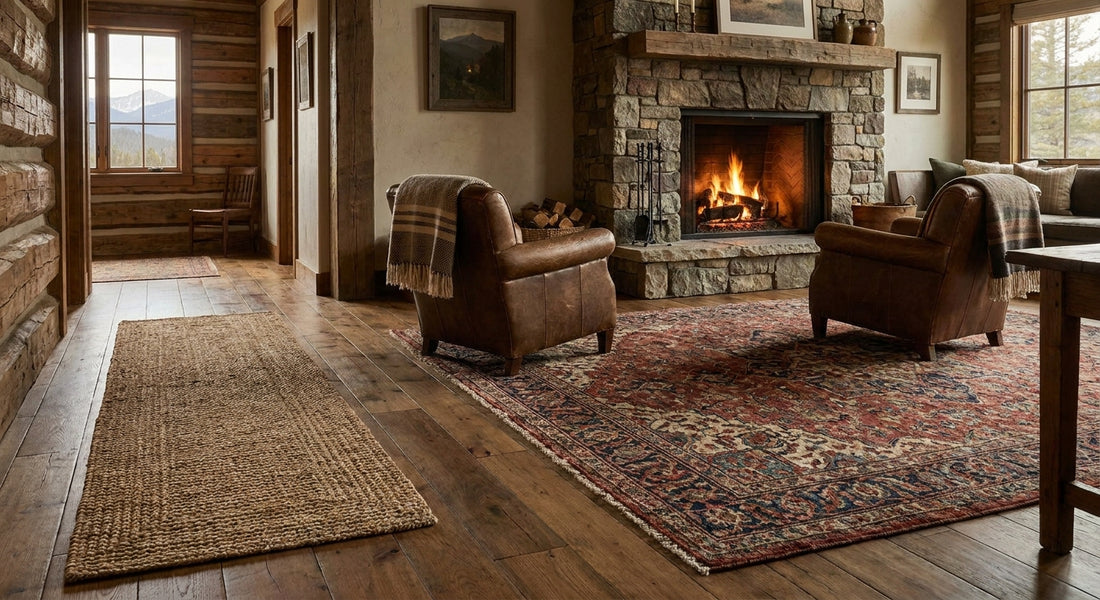 Best rugs for a rustic cabin or mountain home