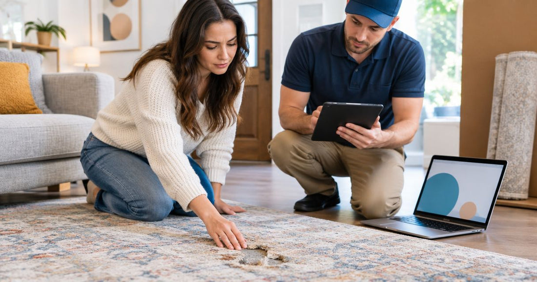 Damaged rug delivery to a resolved warranty claim: 2026 workflow