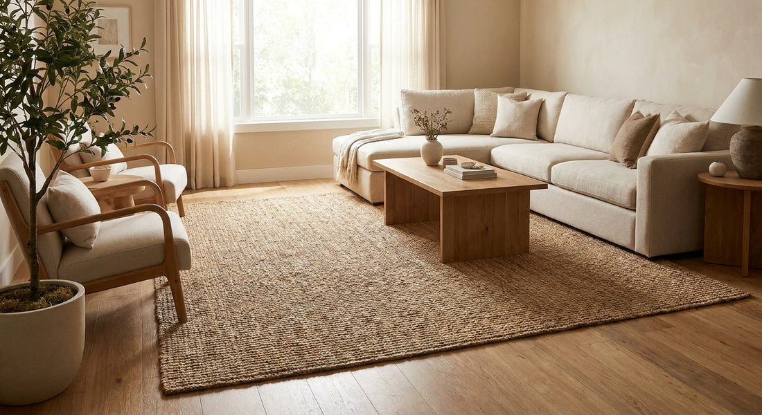 How big is a 8x10 rug in a room