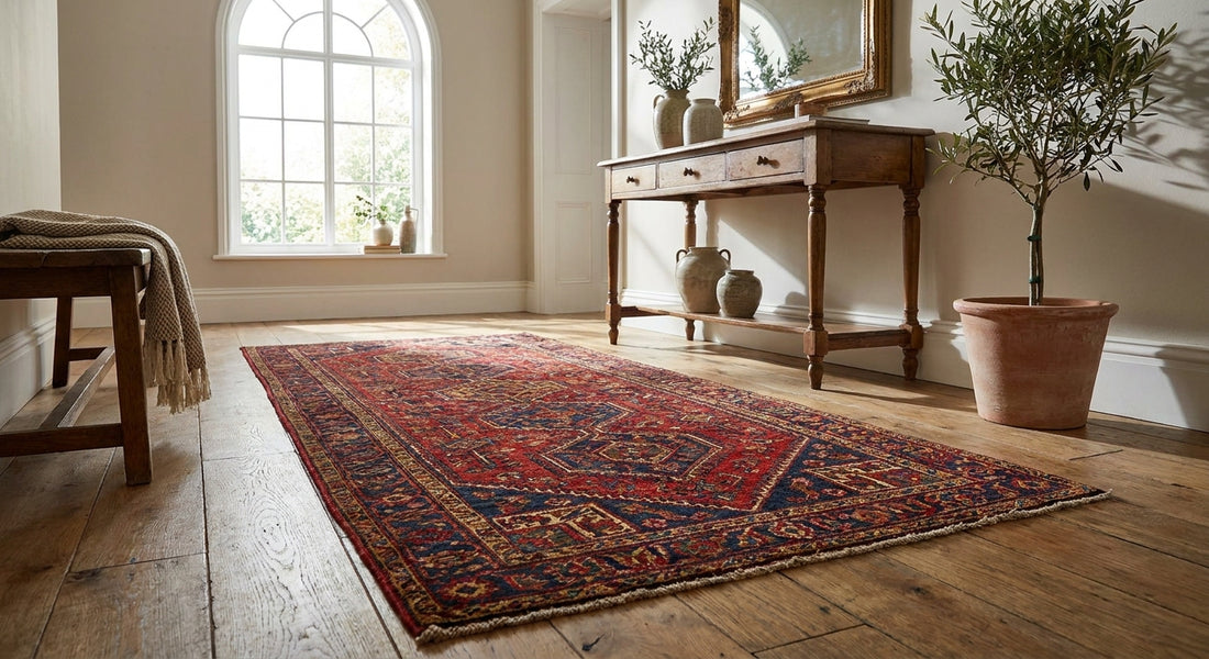 Best antique rugs for a traditional entryway