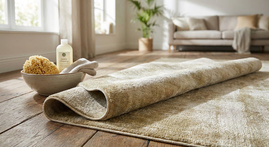 How to clean a viscose rug without ruining the sheen