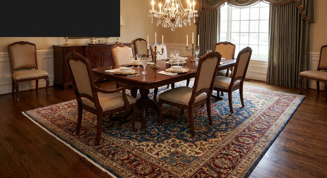 Best Feizy rugs for traditional dining rooms